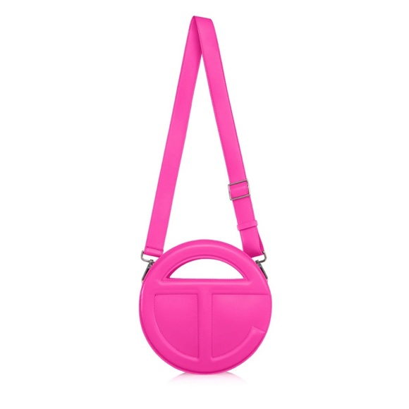 Telfar Round Circle Bag- Azalea - Picture 6 of 6